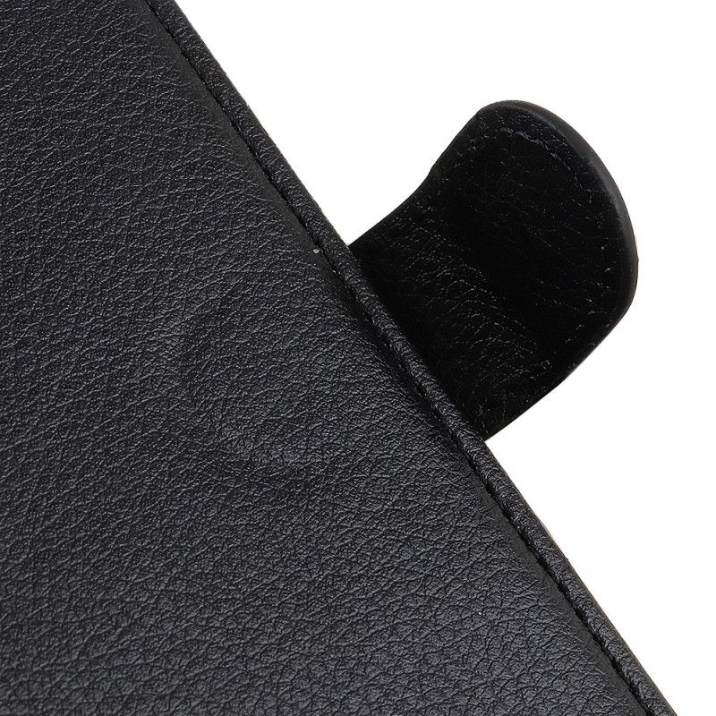 Lederhüllen Samsung Galaxy A32 5G Schwarz Traditionelles Kunstleder