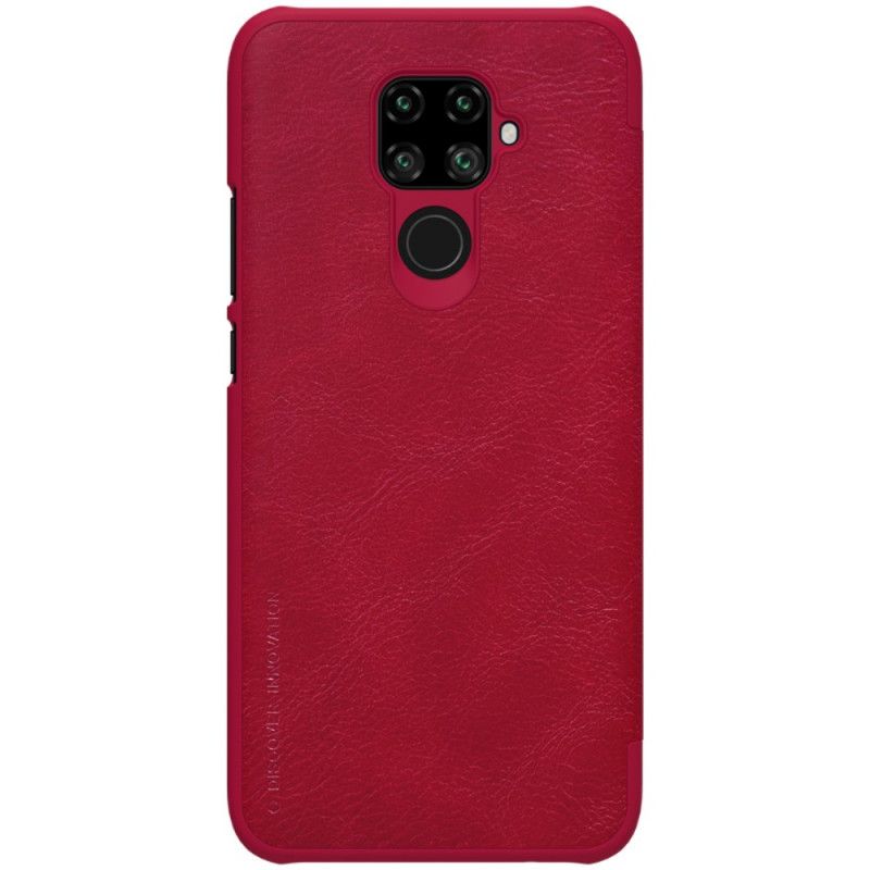 Flip Case Huawei Mate 30 Lite Rot Nillkin-Qin-Serie