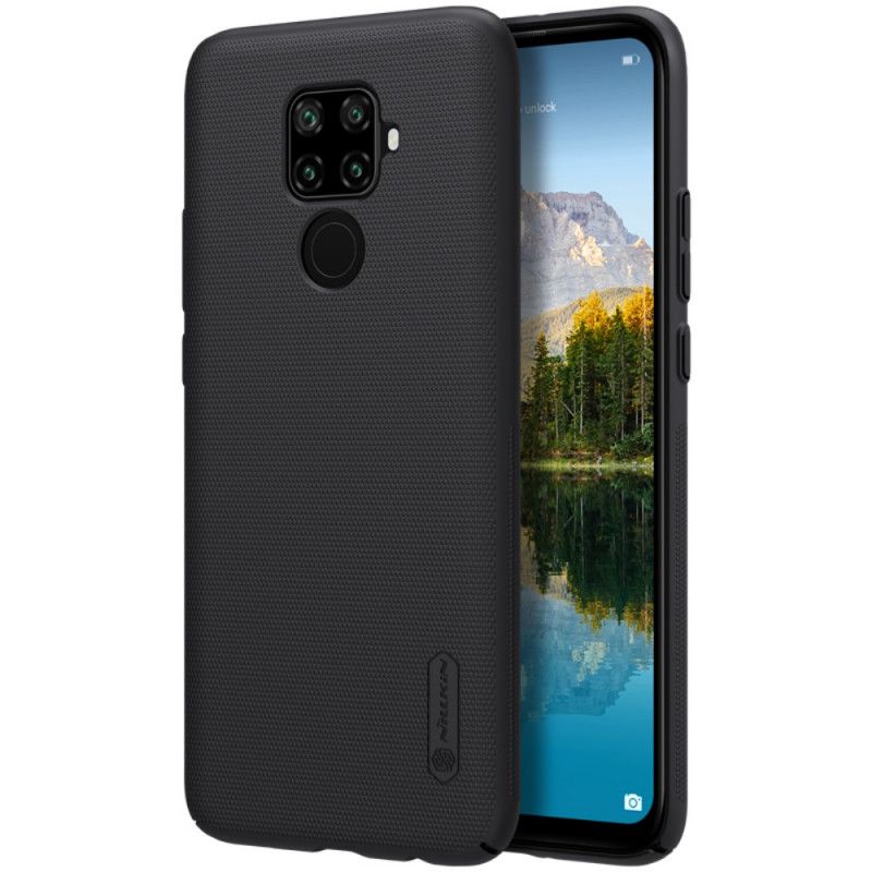 Hülle Huawei Mate 30 Lite Schwarz Starrer Gefrosteter Nillkin