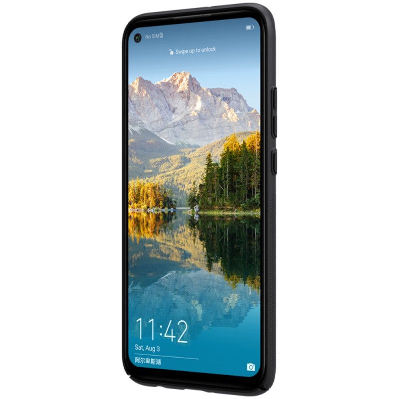 Hülle Huawei Mate 30 Lite Schwarz Starrer Gefrosteter Nillkin