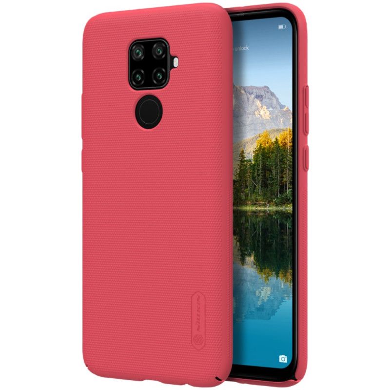 Hülle Huawei Mate 30 Lite Schwarz Starrer Gefrosteter Nillkin