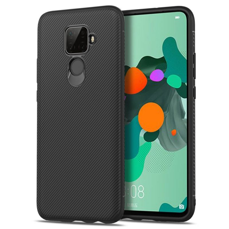 Hülle Huawei Mate 30 Lite Schwarz Twill Der Jazzserie