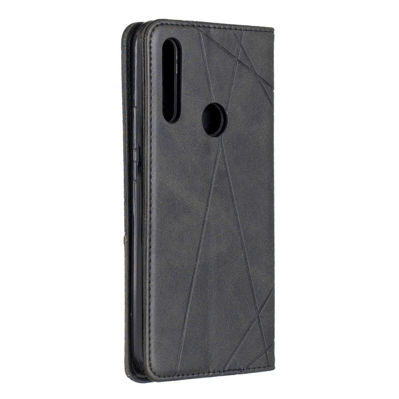 Flip Case Für Honor 9X Schwarz Künstlerstil