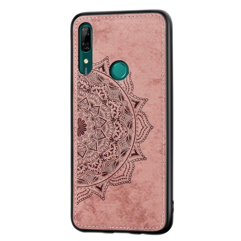 Hülle Honor 9X Pink Stoff- Und Mandala-Textur