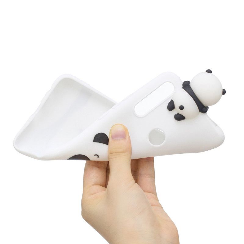 Hülle Honor 9X Schwarz Geneviève Der 3D Panda