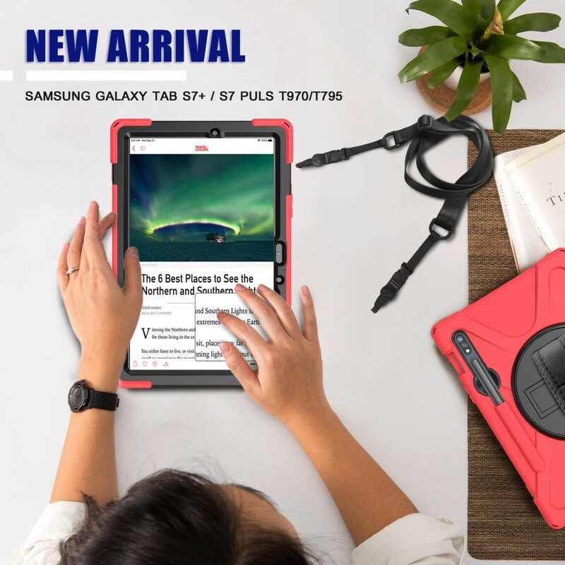 Handyhülle Für Samsung Galaxy Tab S8 / Tab S7 Multifunktional