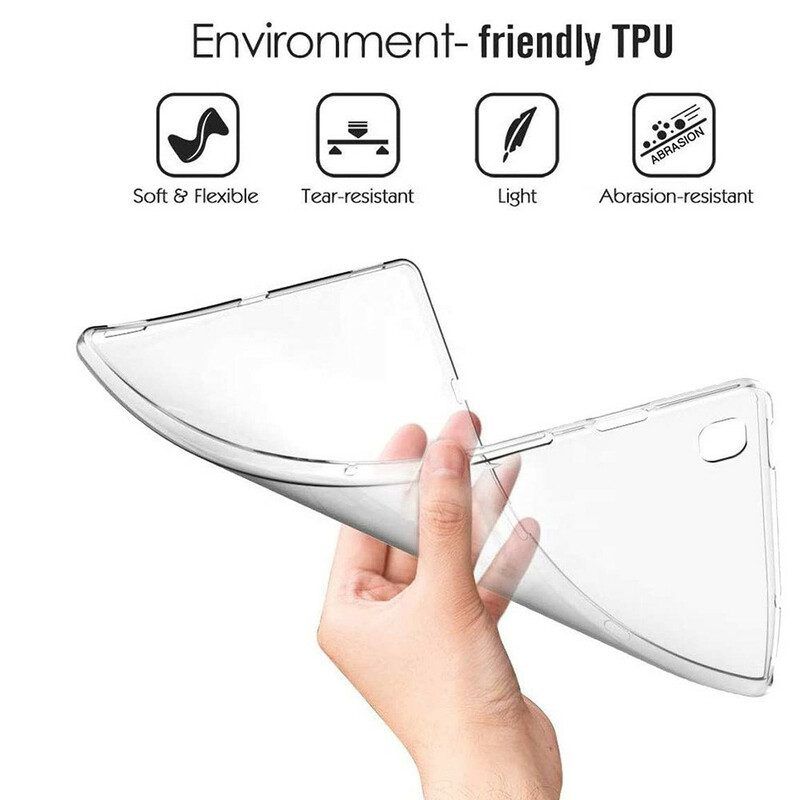 Hülle Für Samsung Galaxy Tab S8 / Tab S7 Transparent Mattiert