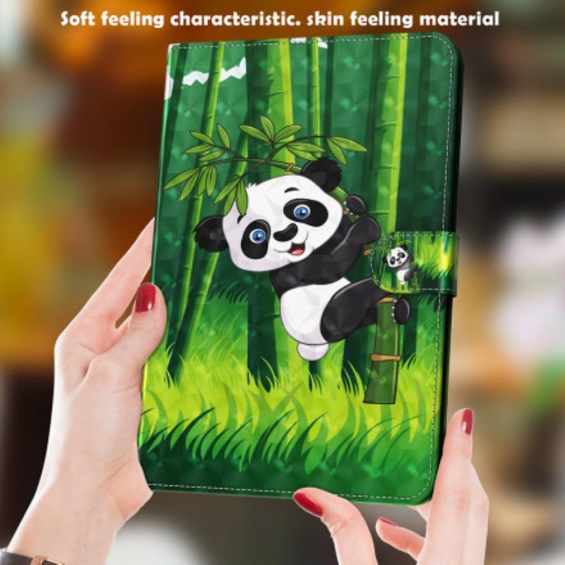 Lederhüllen Für Samsung Galaxy Tab S8 / Tab S7 Kunstleder-panda