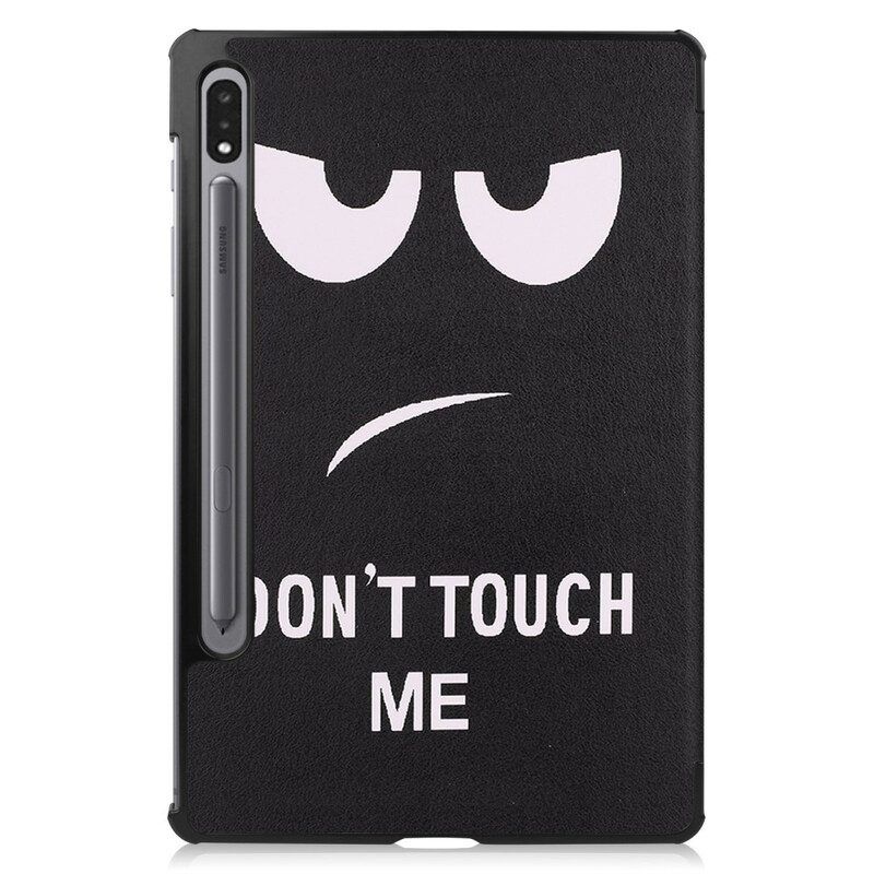 Schutzhülle Für Samsung Galaxy Tab S8 / Tab S7 Stifthalter „don't Touch Me“.