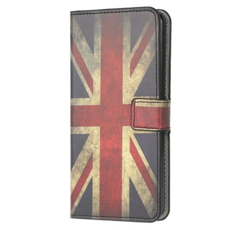 Flip Case Für Samsung Galaxy M12 / A12 England-flagge