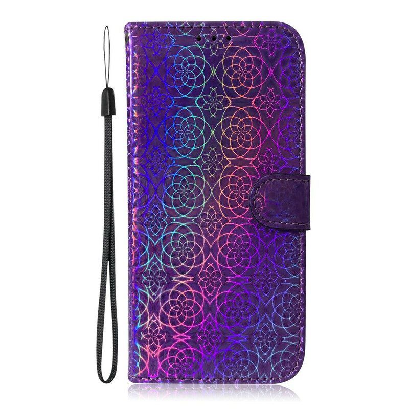 Flip Case Für Samsung Galaxy M12 / A12 Pure Farbe