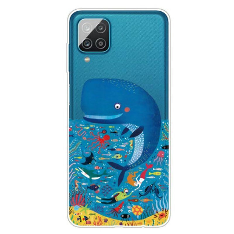 Handyhülle Für Samsung Galaxy M12 / A12 Meereswelt