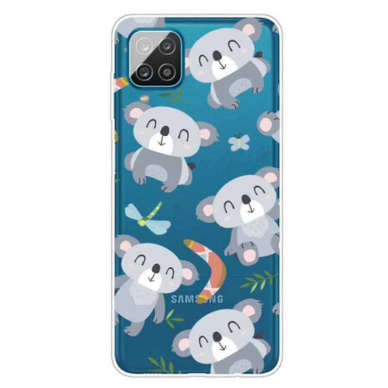 Handyhülle Für Samsung Galaxy M12 / A12 Süße Koalas