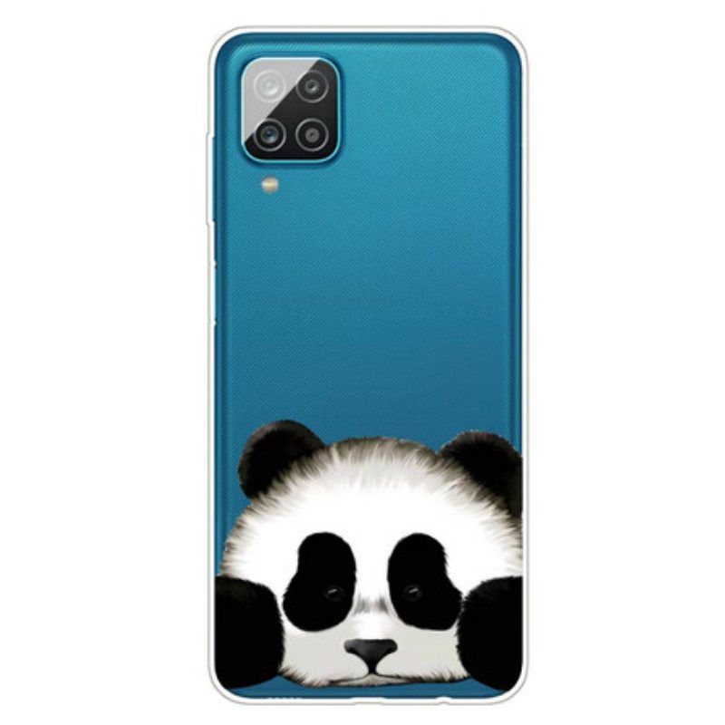 Hülle Für Samsung Galaxy M12 / A12 Nahtloser Panda