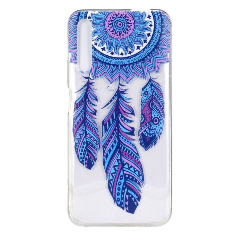 Hülle Huawei P Smart Pro Pro Dreamcatcher Blaue Federn