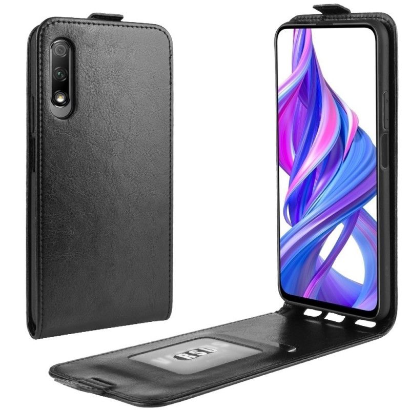 Lederhüllen Huawei P Smart Pro Schwarz Pro Folding