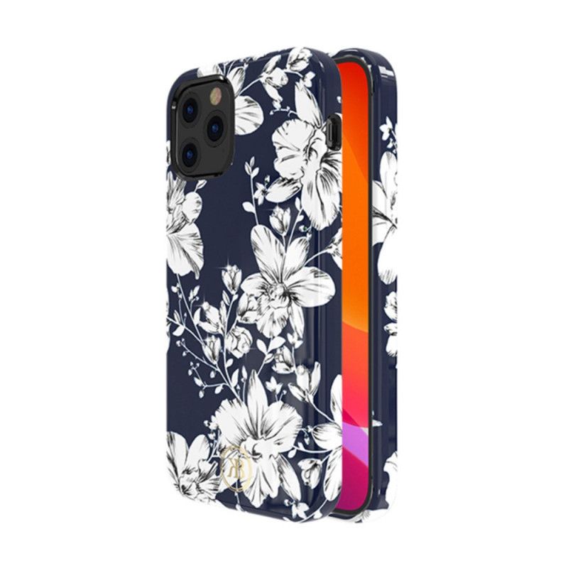 Hülle Für iPhone 12 / 12 Pro Weiß Kingxbar Blüten