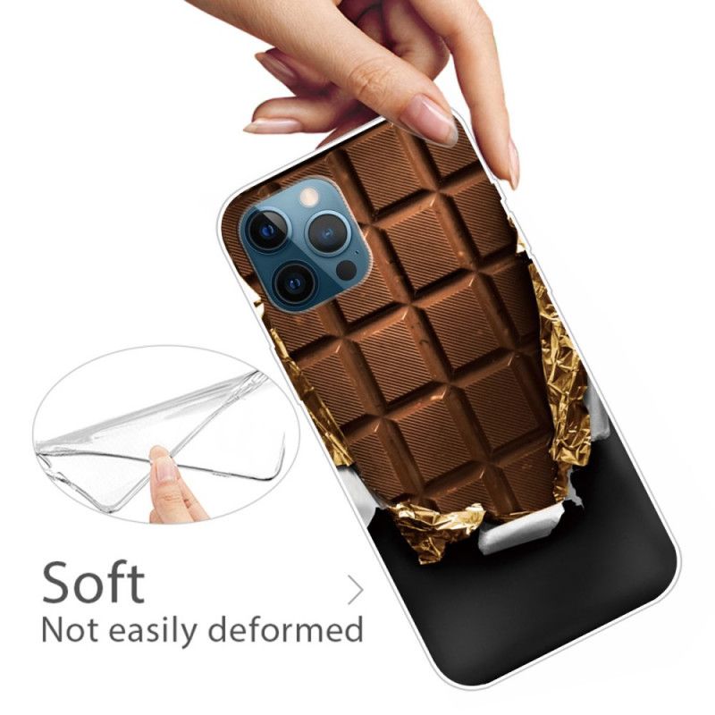 Hülle iPhone 12 / 12 Pro Braun Handyhülle Flexible Schokolade