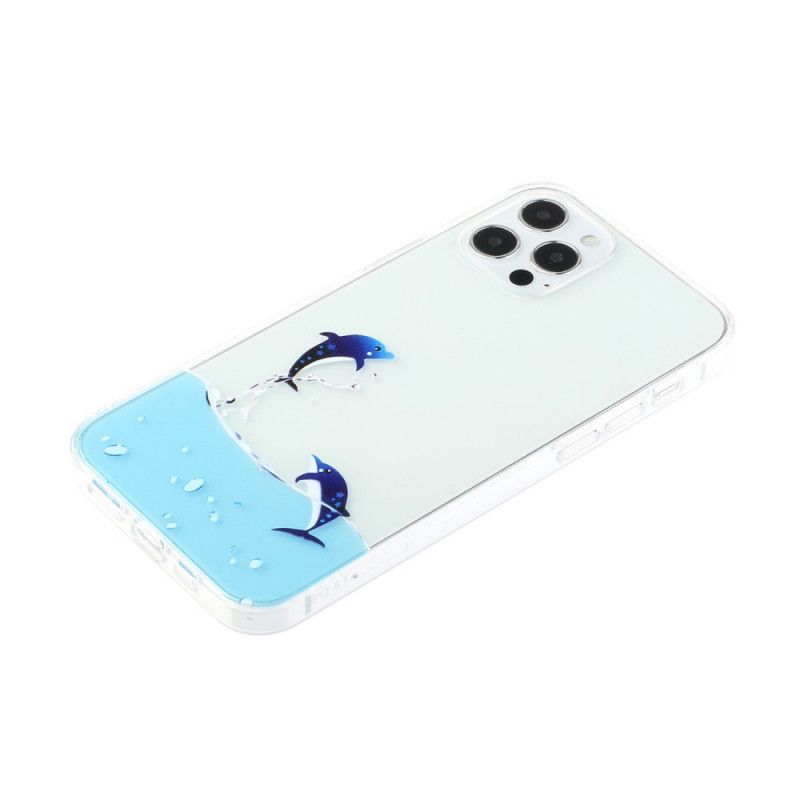Hülle iPhone 12 / 12 Pro Delfinspiele