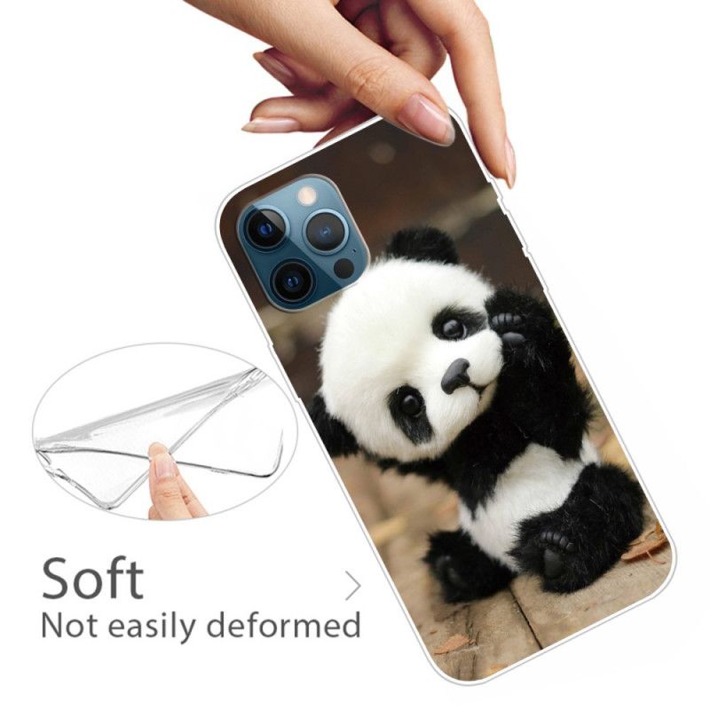 Hülle iPhone 12 / 12 Pro Handyhülle Flexibler Panda