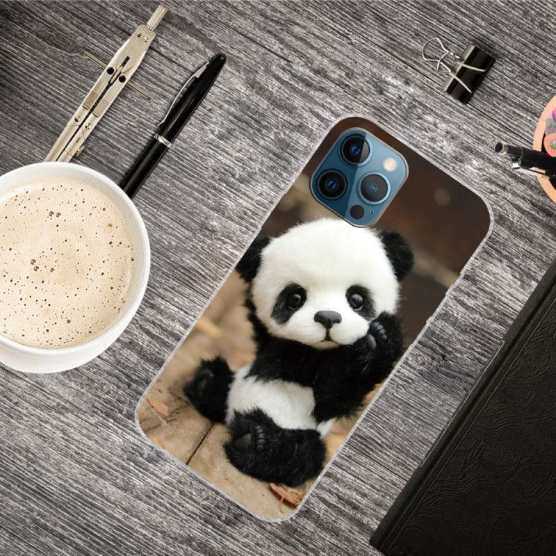 Hülle iPhone 12 / 12 Pro Handyhülle Flexibler Panda