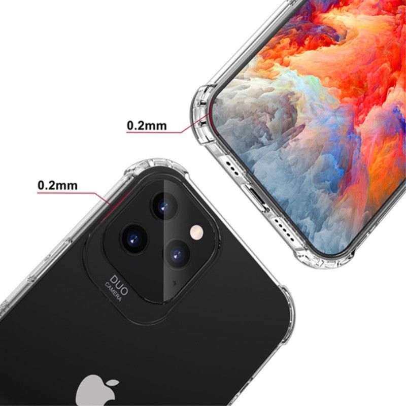 Hülle iPhone 12 / 12 Pro Handyhülle Verstärkter Transparenter Nxe