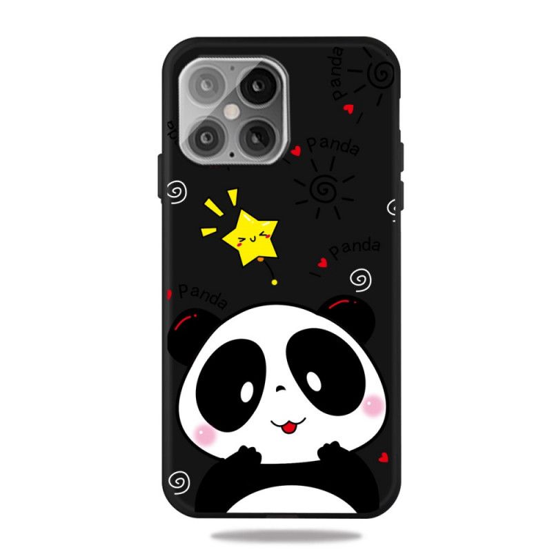 Hülle iPhone 12 / 12 Pro Pandastern