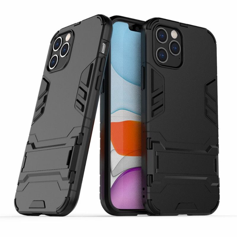 Hülle iPhone 12 / 12 Pro Schwarz Extrem Widerstandsfähig