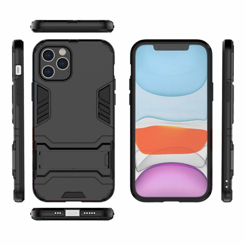Hülle iPhone 12 / 12 Pro Schwarz Extrem Widerstandsfähig