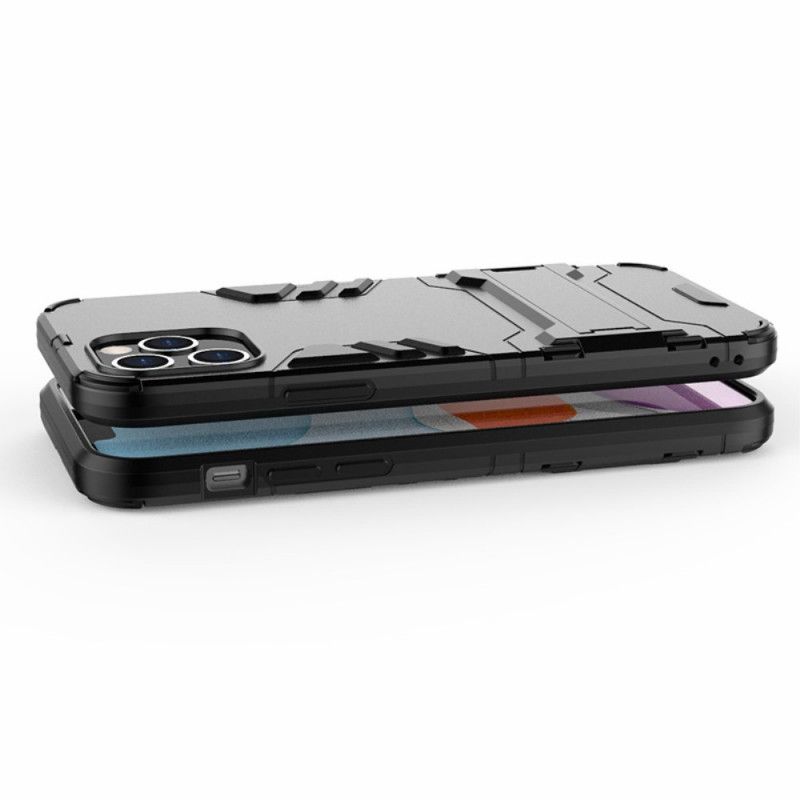 Hülle iPhone 12 / 12 Pro Schwarz Extrem Widerstandsfähig