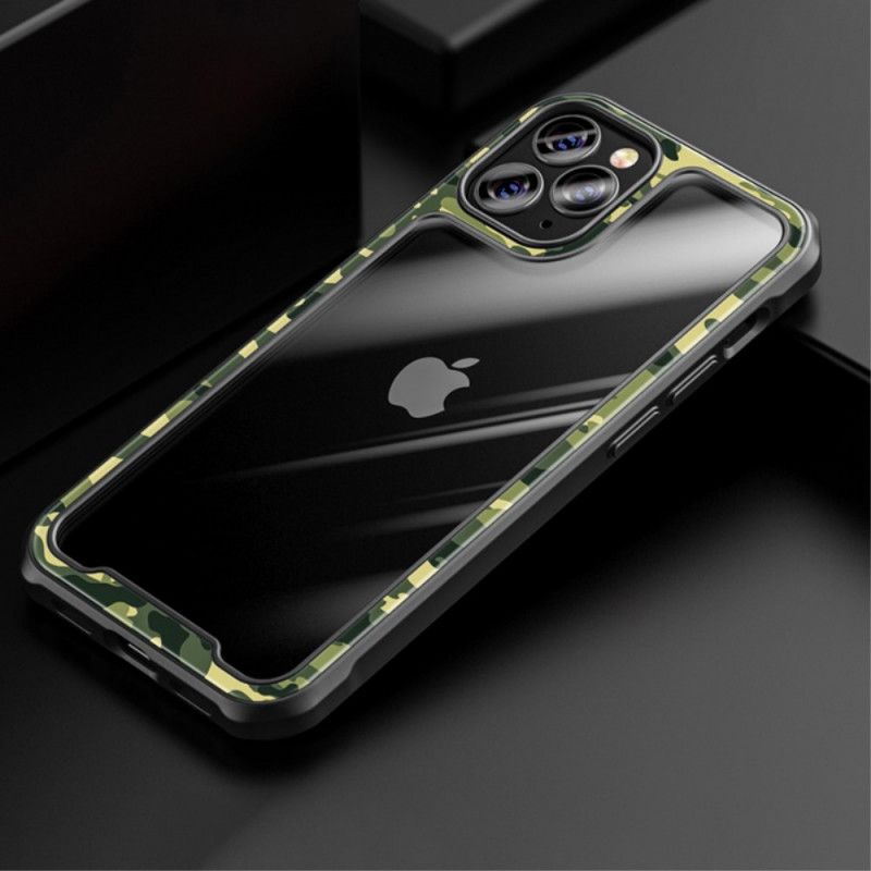 Hülle iPhone 12 / 12 Pro Schwarz Handyhülle Ipaky Tarnung