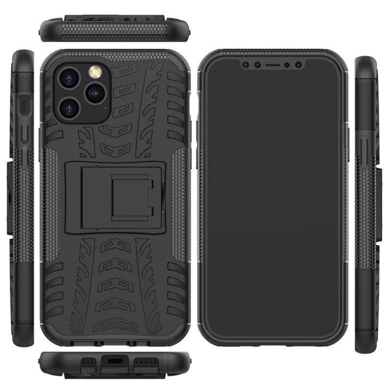 Hülle iPhone 12 / 12 Pro Schwarz Ultrabeständige Prämie