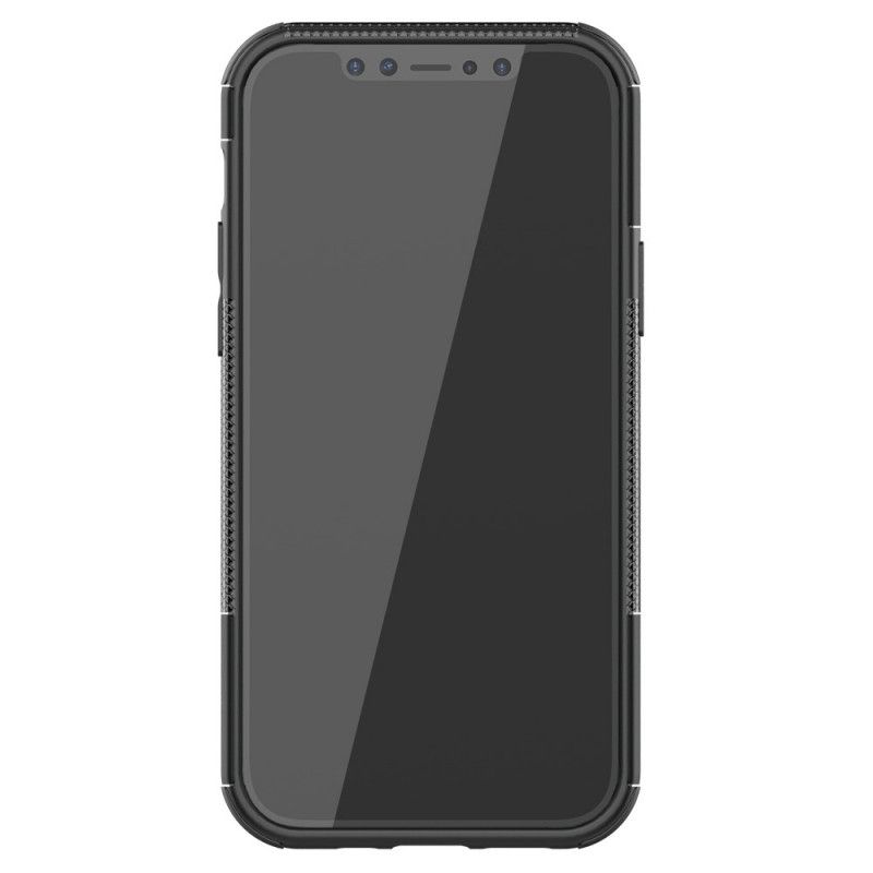 Hülle iPhone 12 / 12 Pro Schwarz Ultrabeständige Prämie