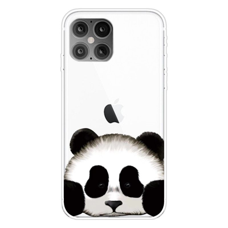 Hülle iPhone 12 / 12 Pro Transparenter Panda