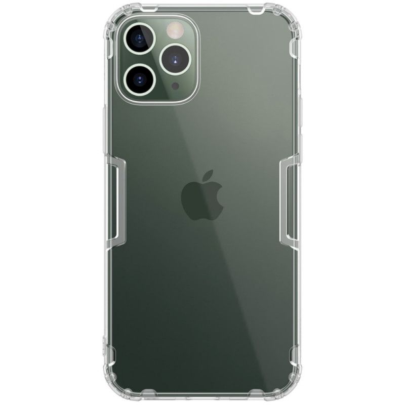 Hülle iPhone 12 / 12 Pro Weiß Natürlicher Tansparenter Nillkin