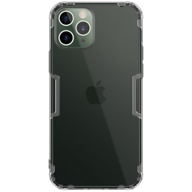 Hülle iPhone 12 / 12 Pro Weiß Natürlicher Tansparenter Nillkin