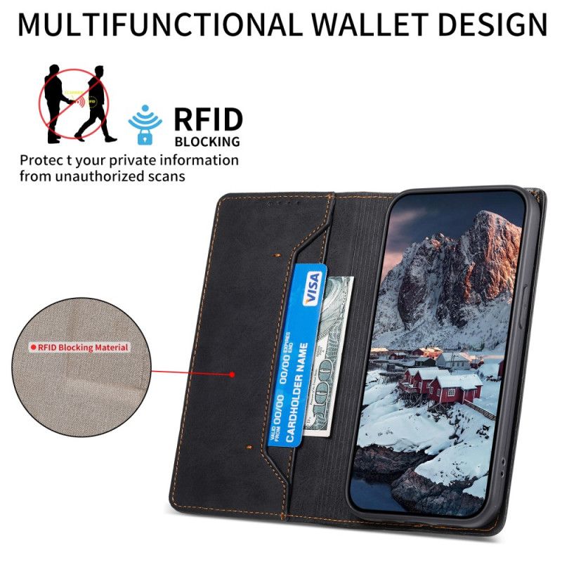 Flip Case Für Oppo Reno 13 Pro 5g Rfid-schutz