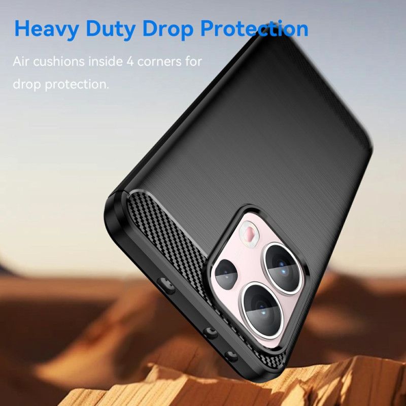 Hülle Oppo Reno 13 Pro 5g Handyhülle Gebürstete Kohlefaser