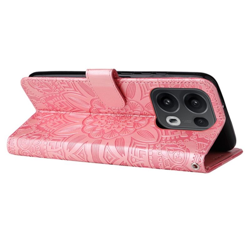 Lederhüllen Für Oppo Reno 13 Pro 5g Sonnenblume