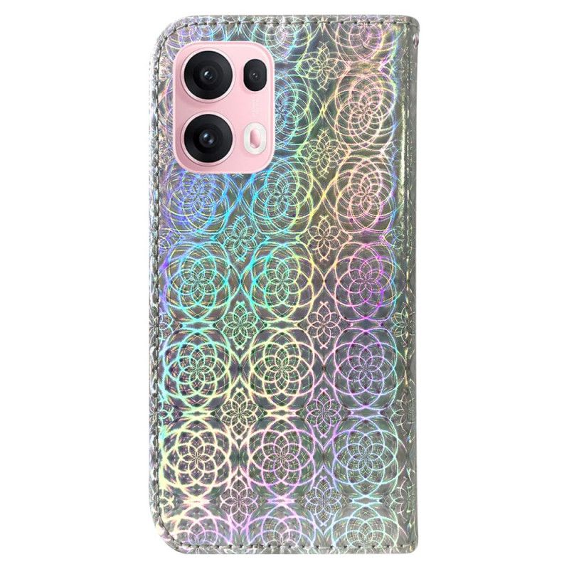 Lederhüllen Oppo Reno 13 Pro 5g Handyhülle Disco-stil