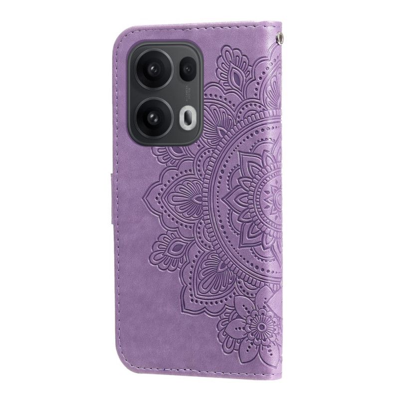 Lederhüllen Oppo Reno 13 Pro 5g Handyhülle Mandala-muster