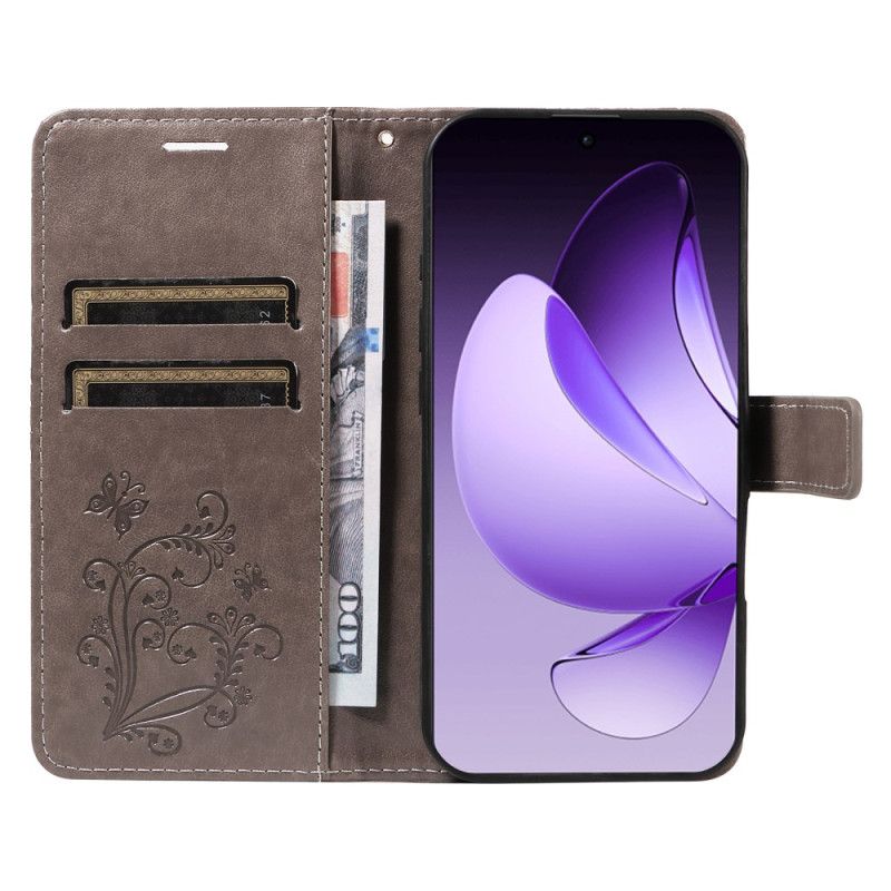 Lederhüllen Oppo Reno 13 Pro 5g Handyhülle Riesenschmetterlinge