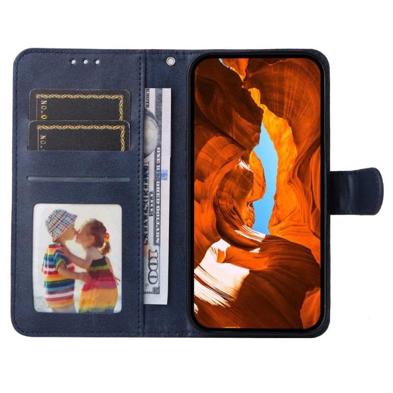 Lederhüllen Oppo Reno 13 Pro 5g Handyhülle Schlichter Kunstledergurt