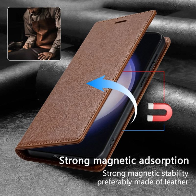 Flip Case Für Samsung Galaxy S25 5g Edge Klassischer Stil