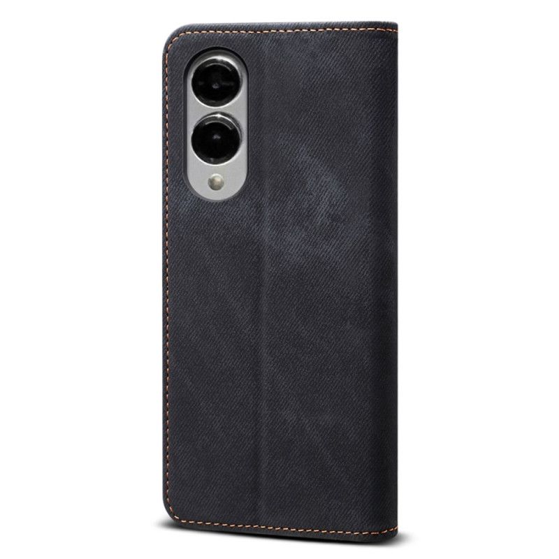 Flip Case Samsung Galaxy S25 5g Edge Denim-stoff