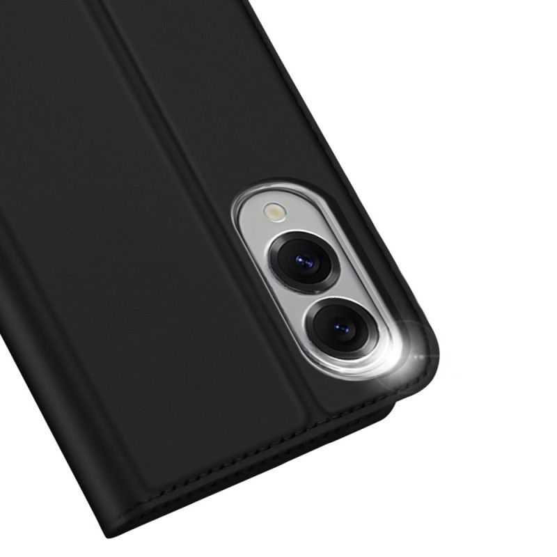 Flip Case Samsung Galaxy S25 5g Edge Handyhülle Dux Ducis Pro Series Skin