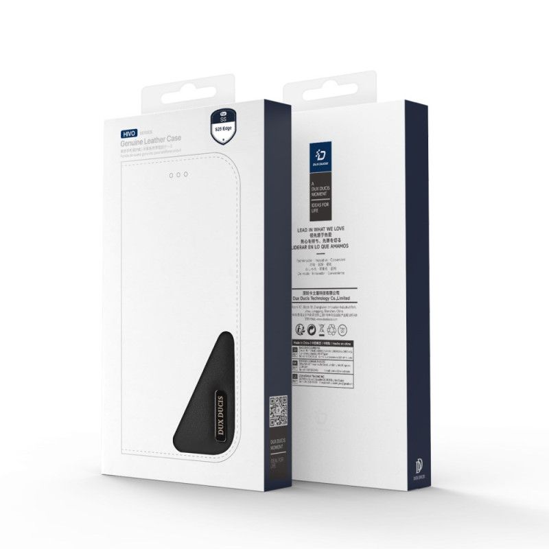 Flip Case Samsung Galaxy S25 5g Edge Handyhülle Hivo-serie Dux Ducis