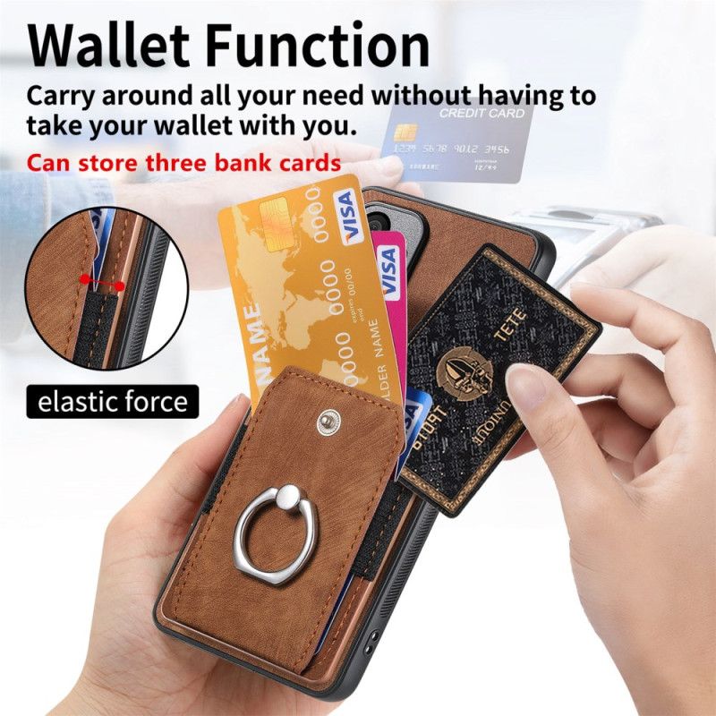 Hülle Für Samsung Galaxy S25 5g Edge Kartenhalter Und Ringhalter