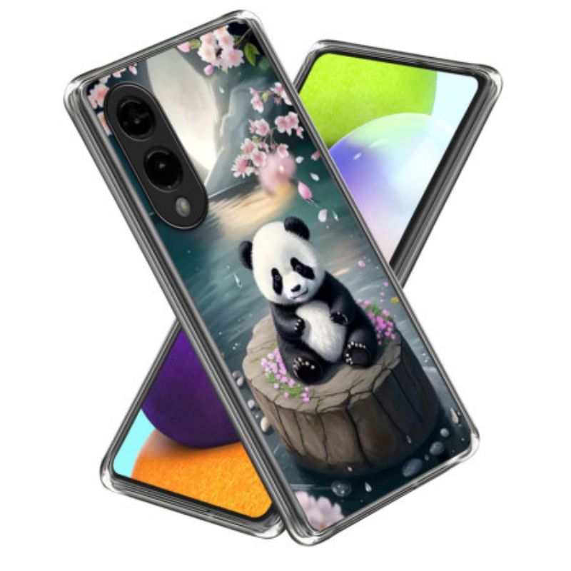 Hülle Für Samsung Galaxy S25 5g Edge Niedlicher Panda