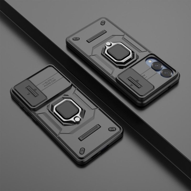 Hülle Für Samsung Galaxy S25 5g Edge Robuster Ring Mit Linsenschutz